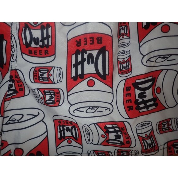 Primark DUFF Swim Trunks Mens XL Lined Casual Duff Beer Novelty - Picture 3 of 4